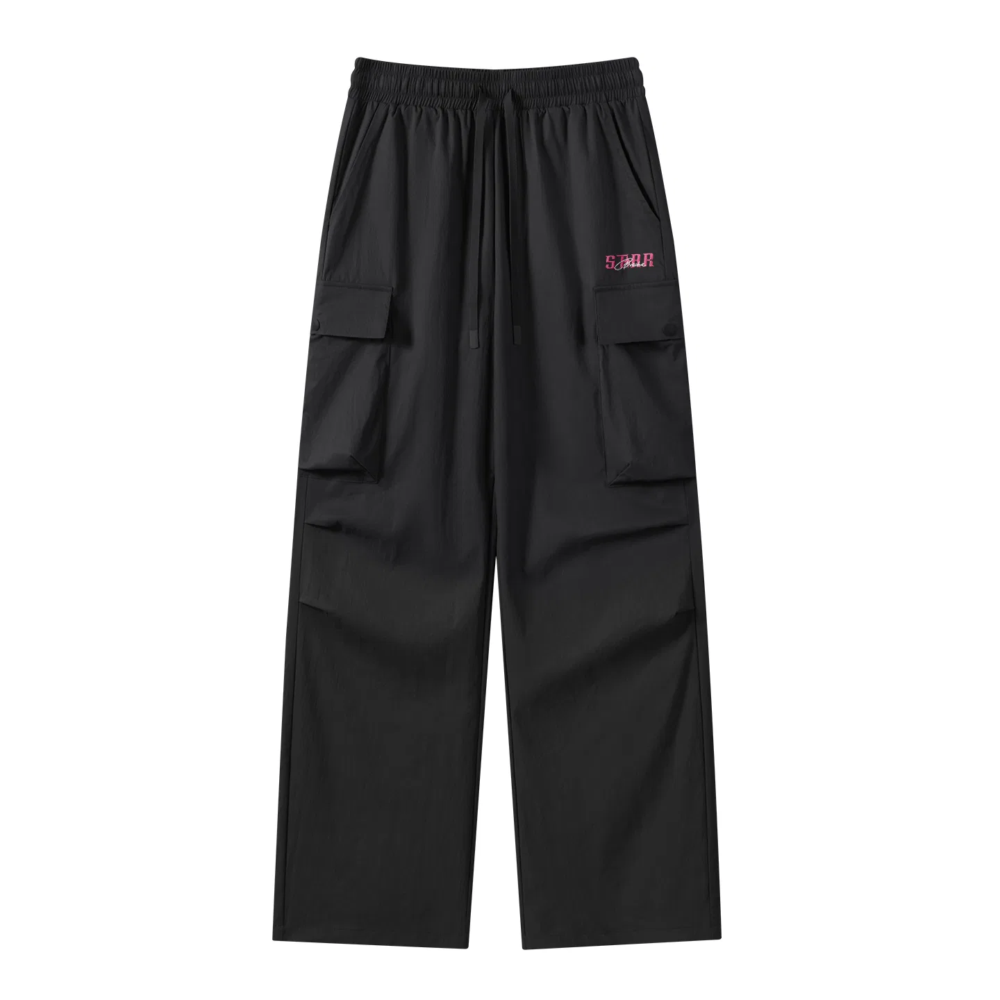Детские штаны карго Модель Parachute Cargo Pants MINISO, Black