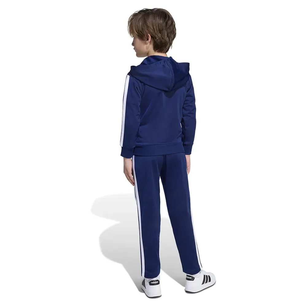 Детский спортивный костюм с принтом Adidas Essentials, Blue — фото 2