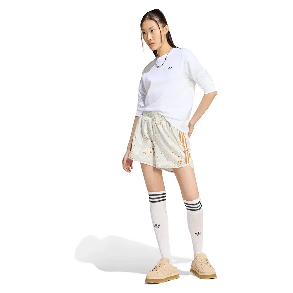 Шорты AOP Adidas Originals, бежевый — фото 4