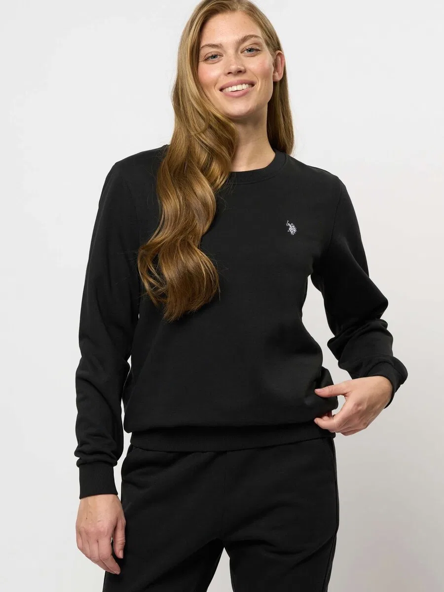 Толстовка U.S. Polo Assn. 'UWHelen' черного цвета