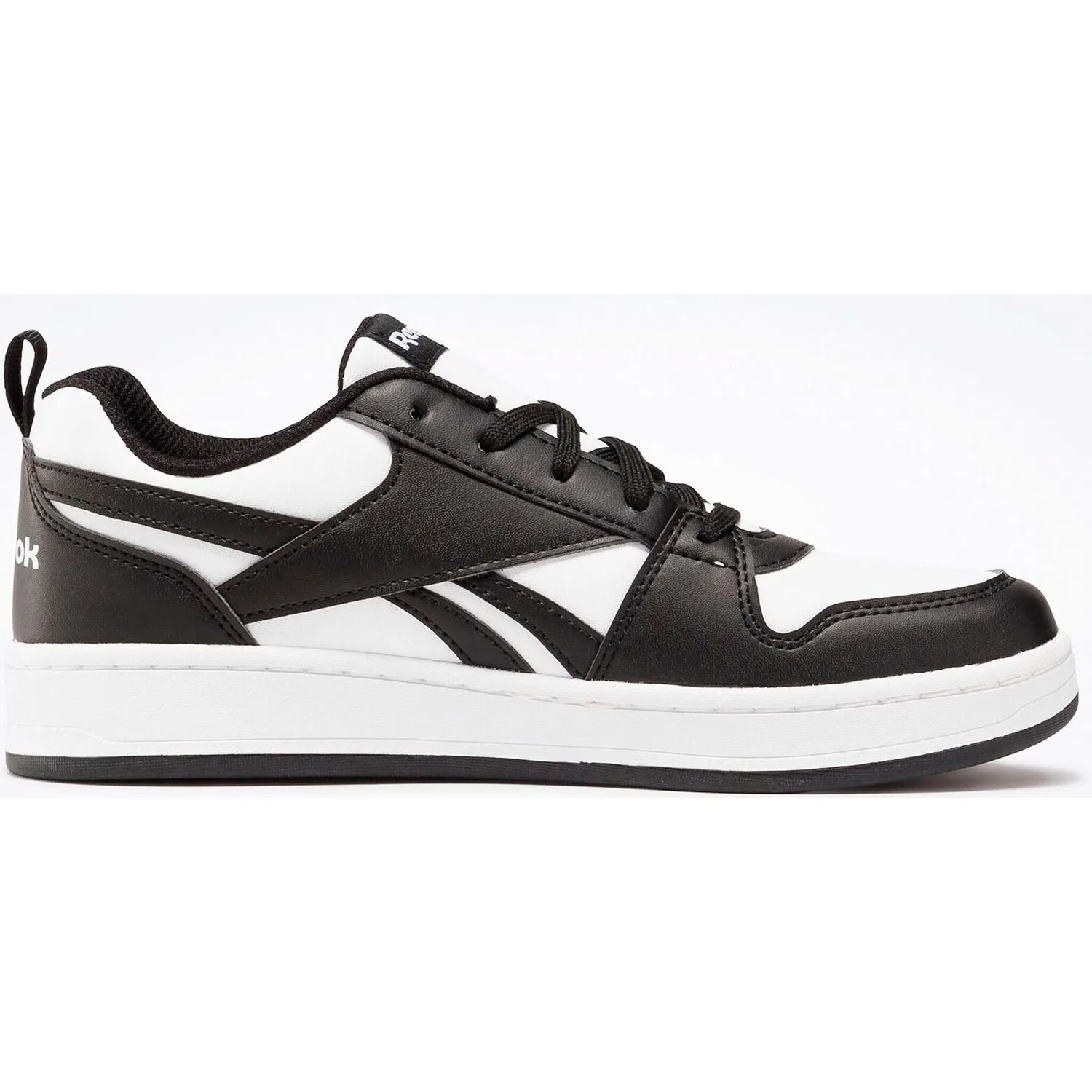 Детские кроссовки на шнуровке ROYAL PRIME 2.0 Reebok Classic, White/Black — фото 2