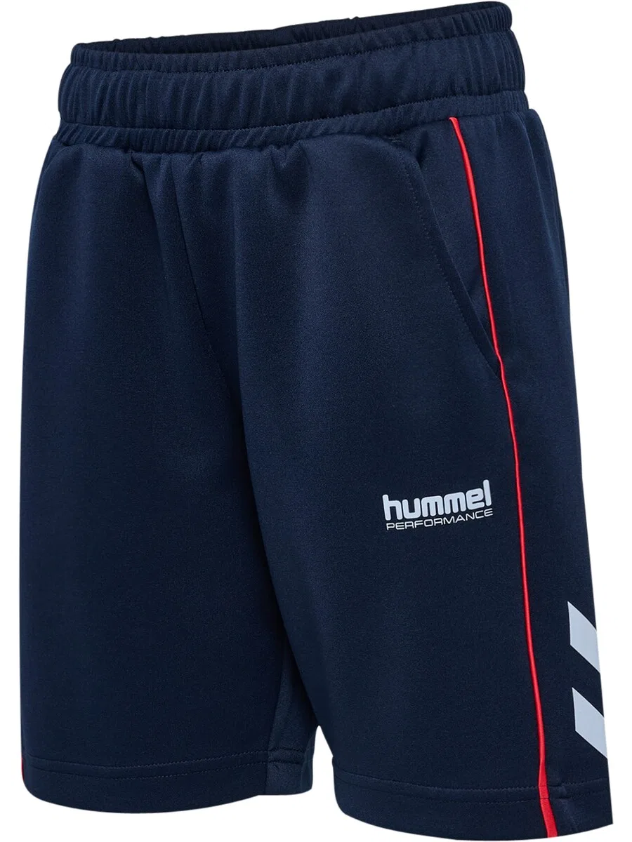 Спортивные брюки Hummel Regular 'JR Interlock Adjustable', темно-синие — фото 3