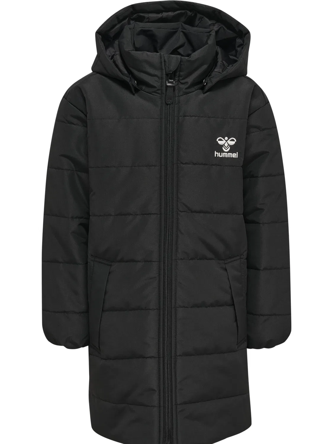 Детское пальто с капюшоном Hmlberlin Hummel, Черный
