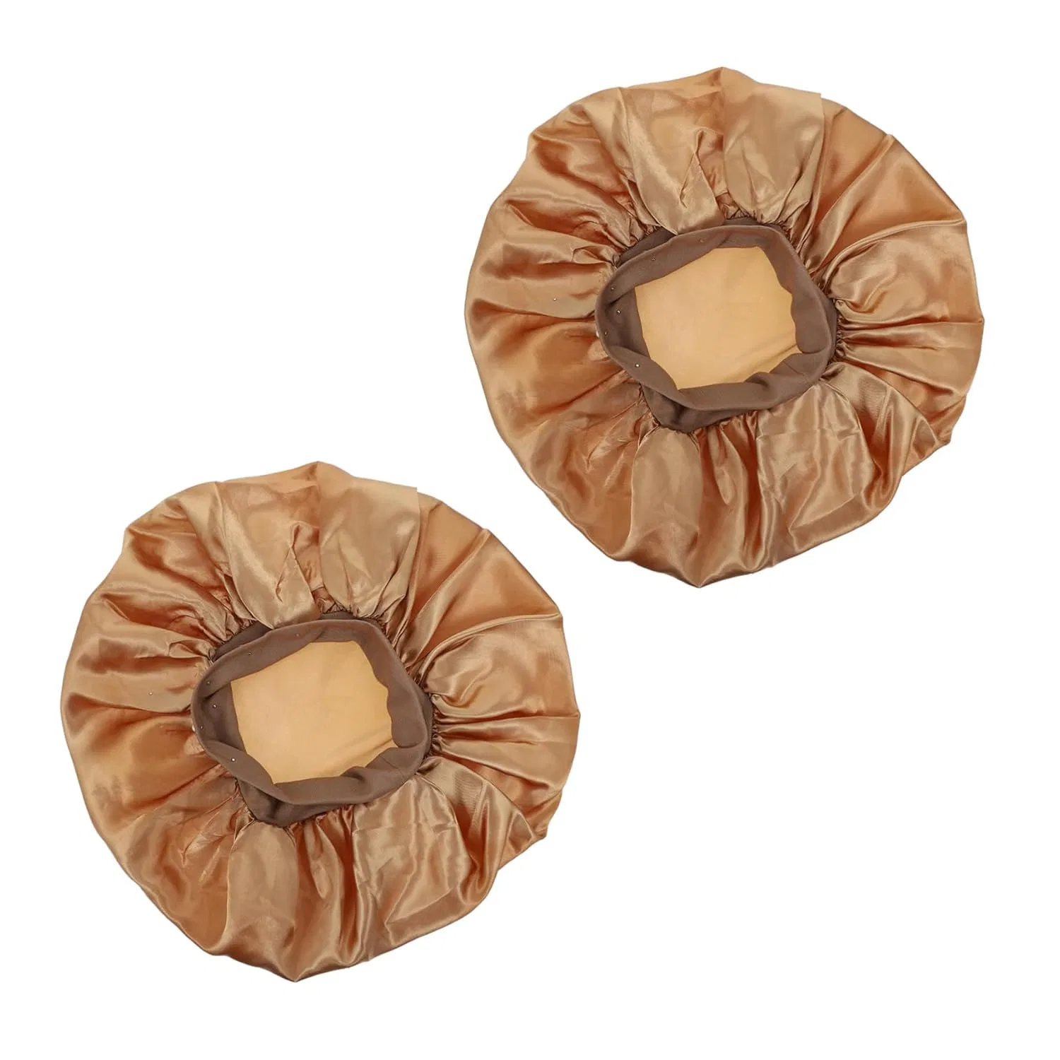 Шапочка для душаs Pack of 4, Polyester, Gold Frcolor