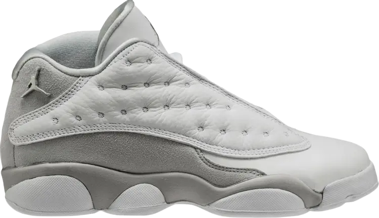 

Кроссовки Air Jordan 13 Retro Low GS Pure Money, белый, Белый;серый, Кроссовки Air Jordan 13 Retro Low GS Pure Money, белый