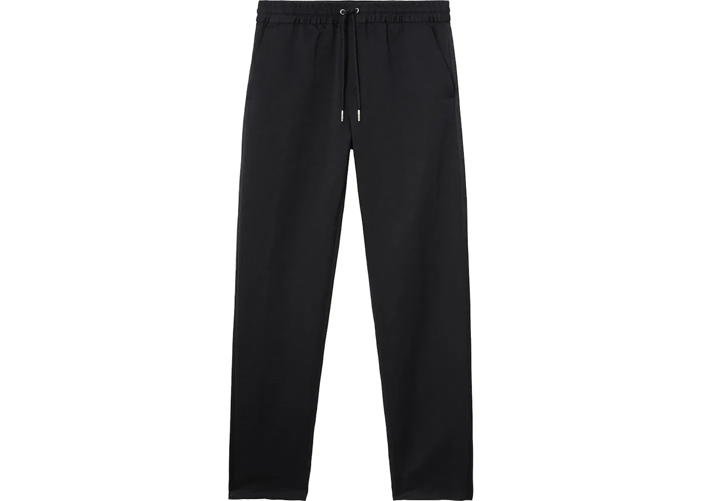 Мужские спортивные штаны из льняной смеси с хлопком Burberry, Black