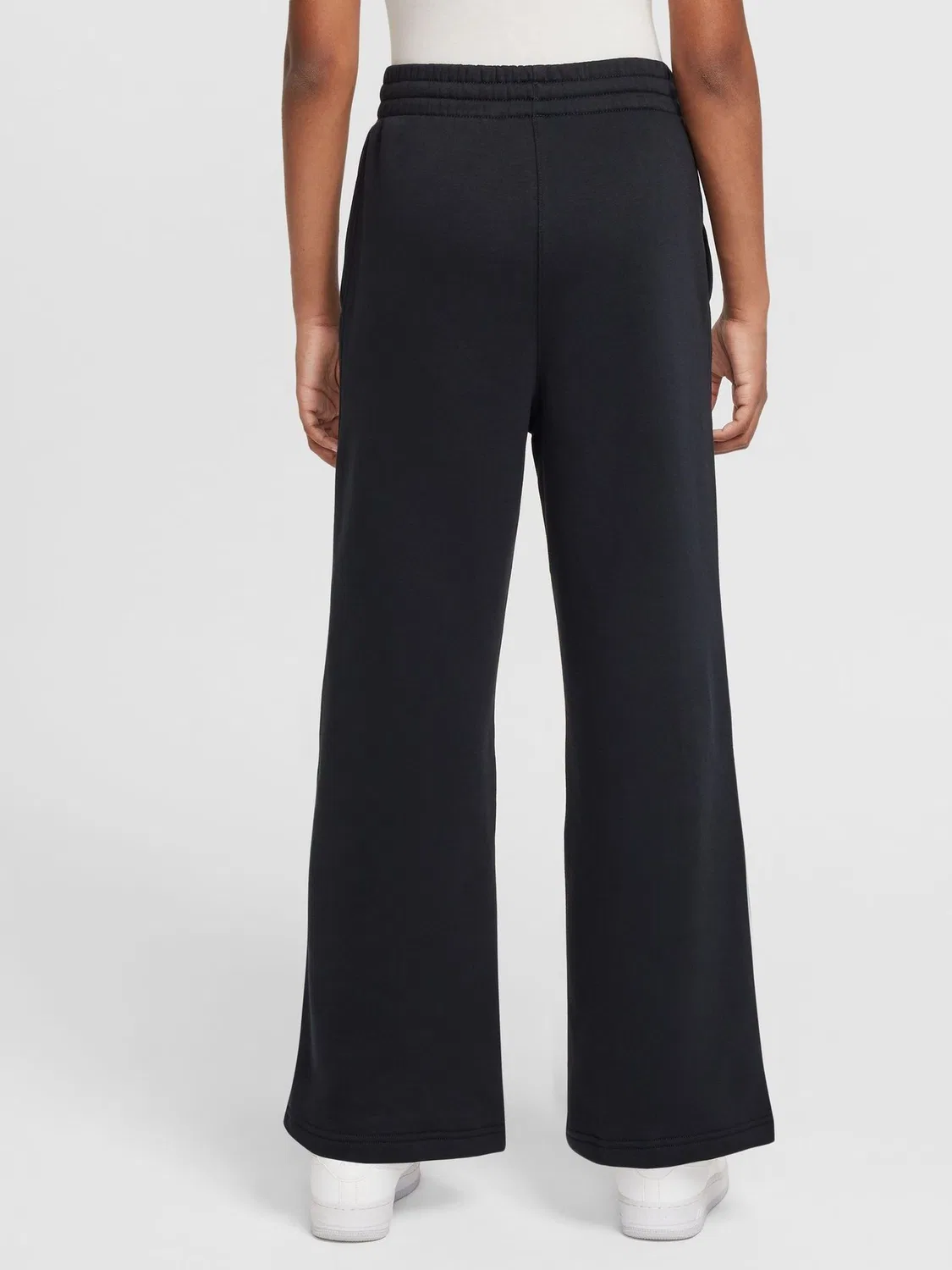 Джоггеры Nike Club Fleece Wide Leg, черный — фото 2