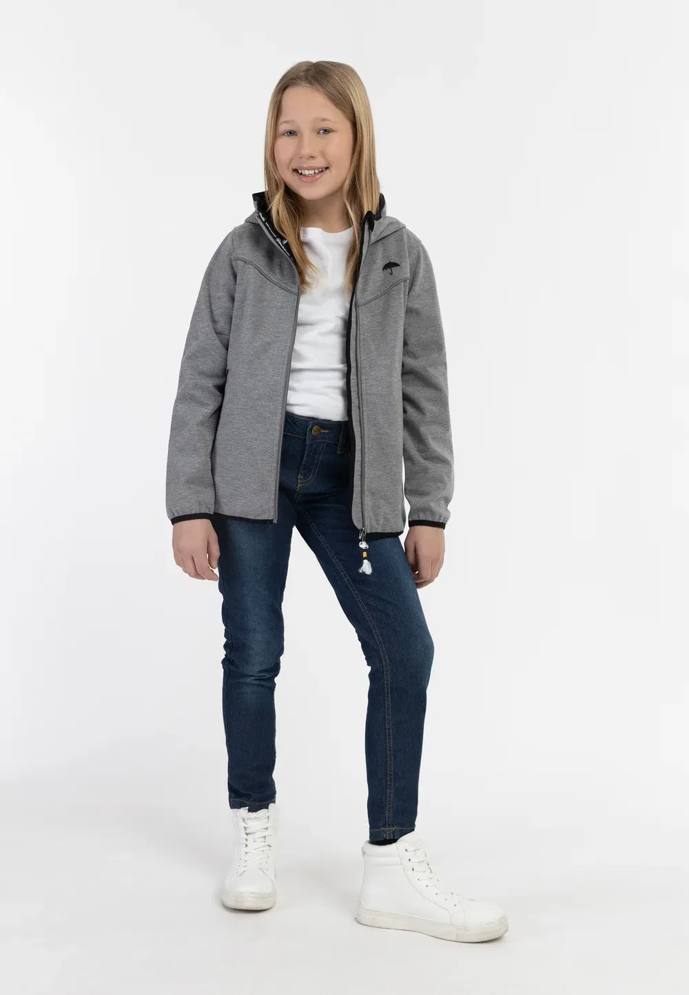 Funktionsjacke унисекс - летняя куртка Schmuddelwedda, Grau Melange