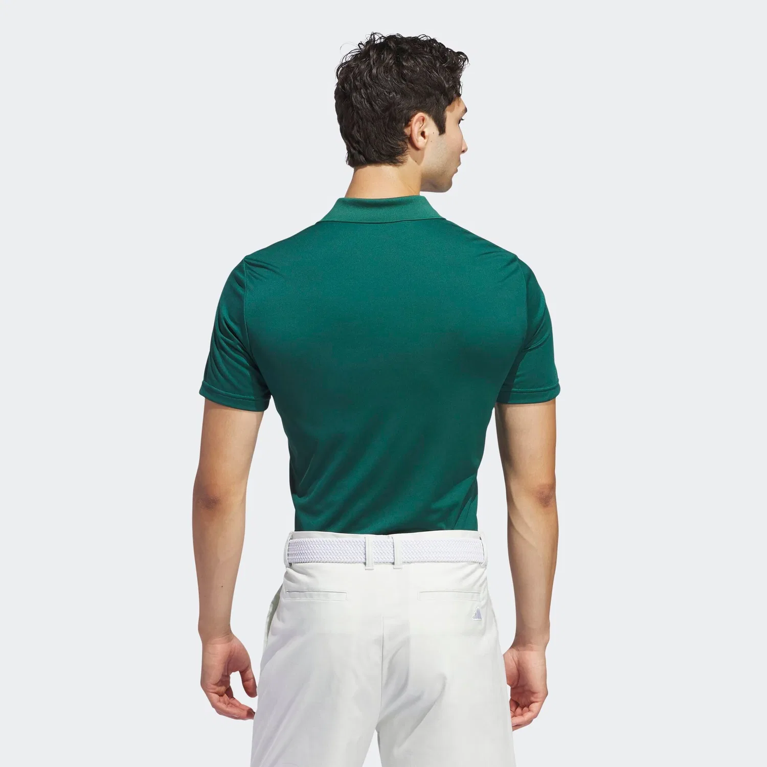 Мужское поло с коротким рукавом Primegreen Adidas Performance, Collegiate Green — фото 3