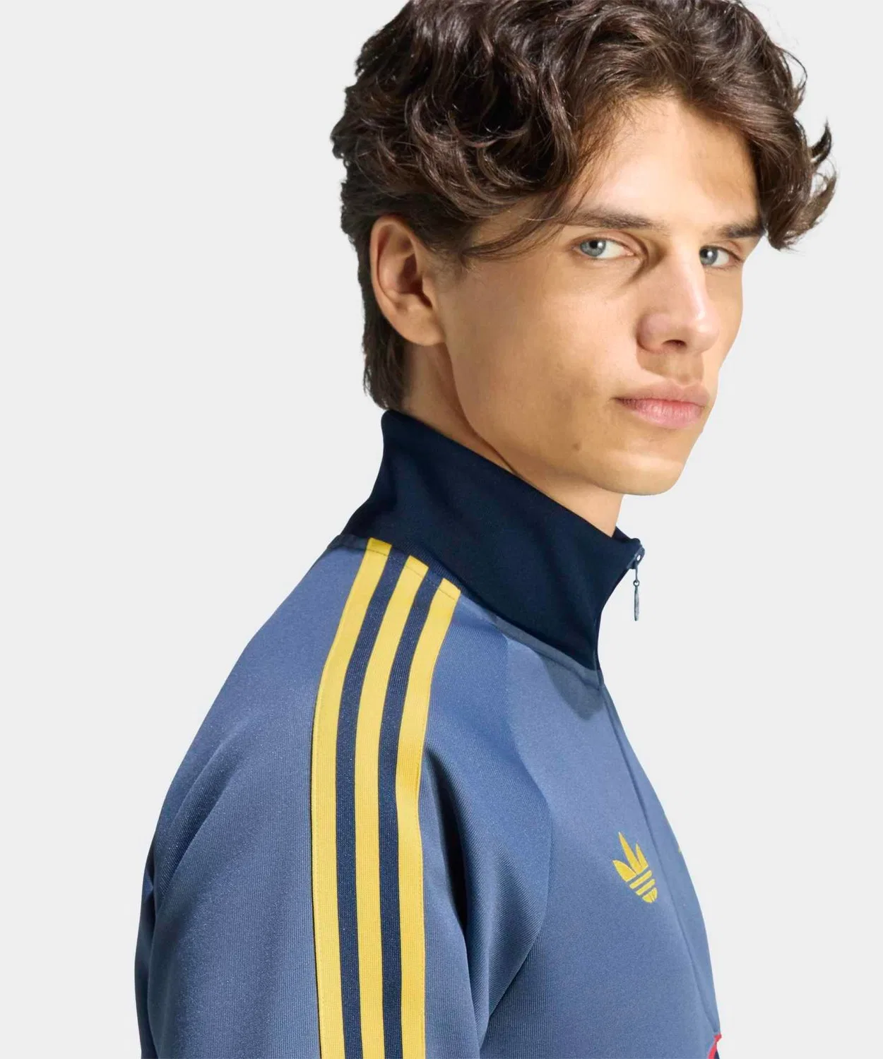 Мужская куртка-джерси с молнией, модель Arsenal FC OG Adidas, Blue — фото 4
