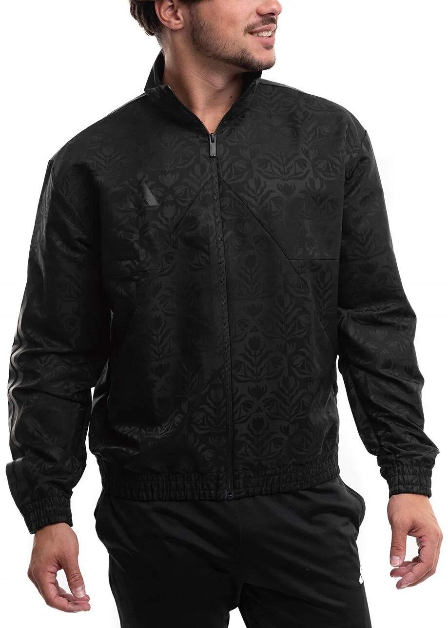 Мужской свитшот с принтом Tiro WV TT Q3 Adidas, Schwarz