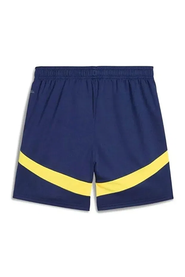 Детские спортивные шорты для девочек с принтом Fenerbahçe s.k. children's 25/26 shorts fen h sho y kd7288 Adidas, Navy Blue