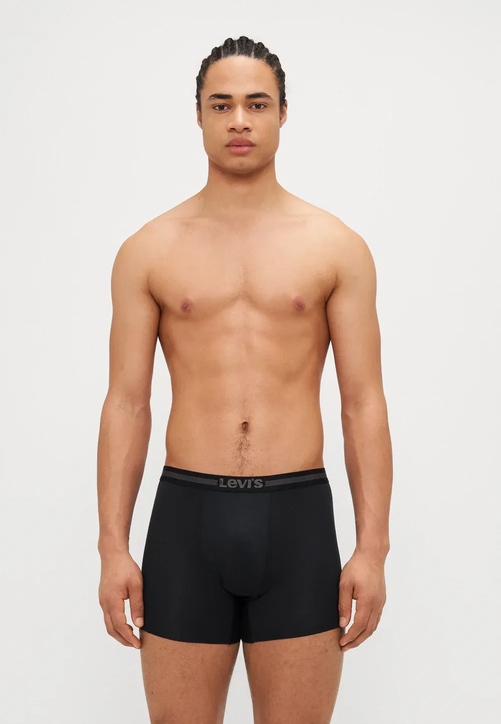 Мужские трусы-боксеры, комплект из 2 штук Levi'S, Jet Black