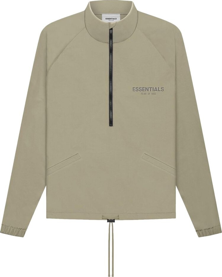 

Куртка Fear of God Essentials Half Zip Track Jacket 'Pistachio', зеленый