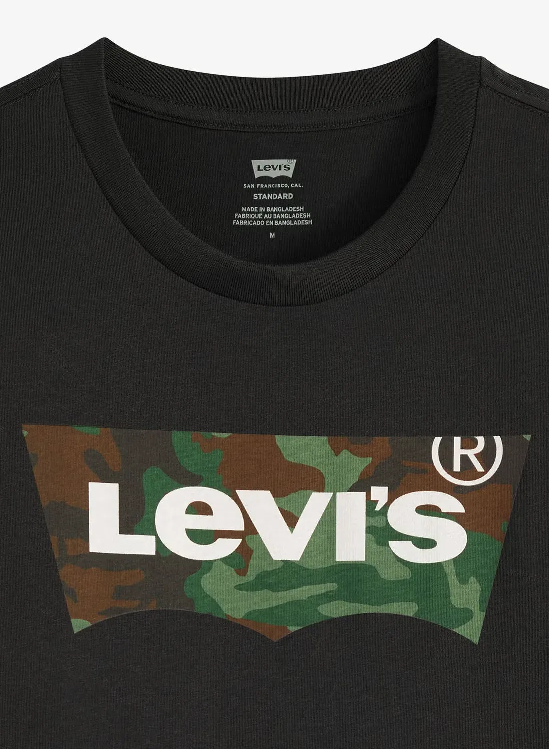 Футболка с графическим принтом Levi'S, черный — фото 4