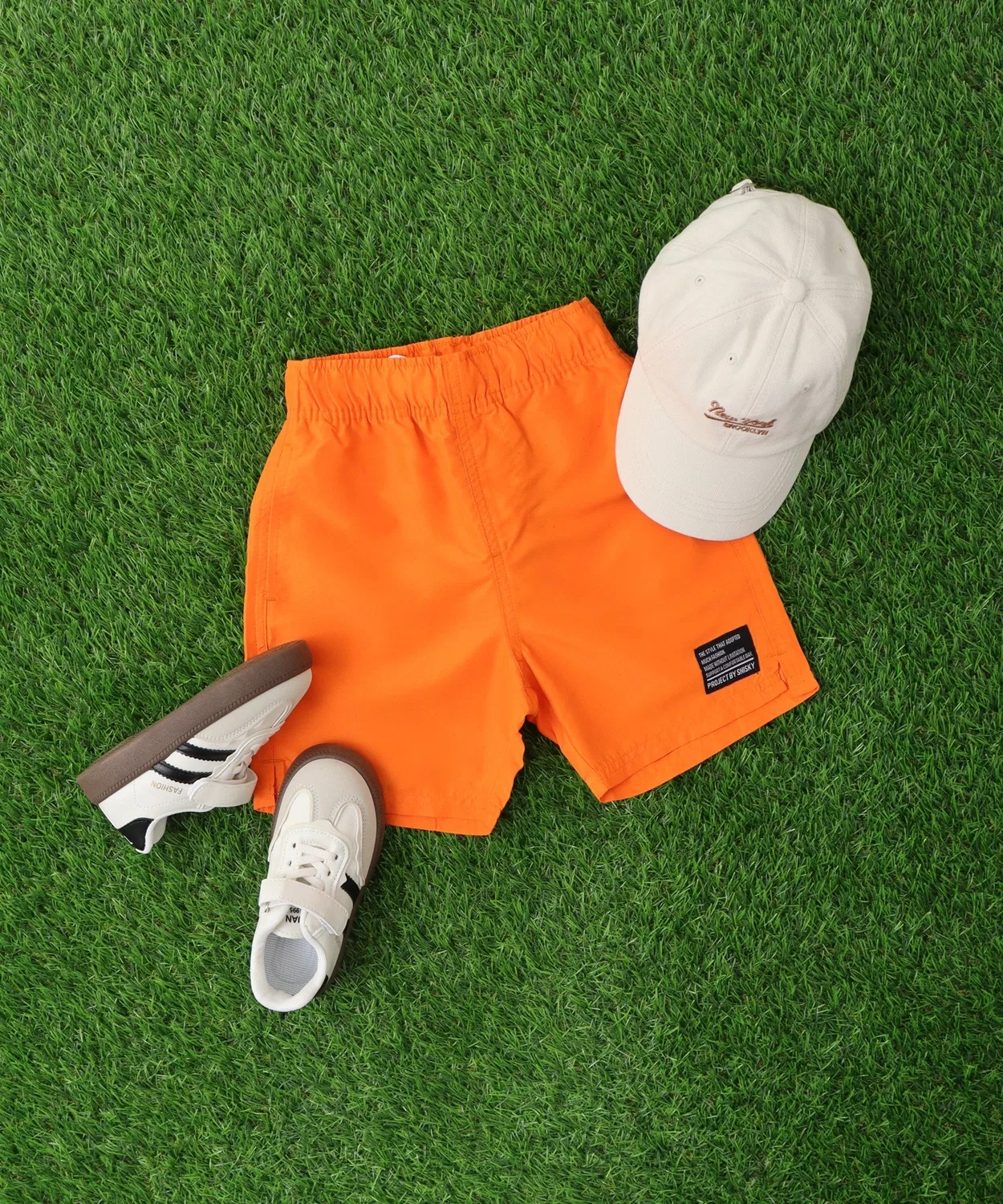 Детские шорты для плавания с эластичным поясом FUNALIVE, Orange