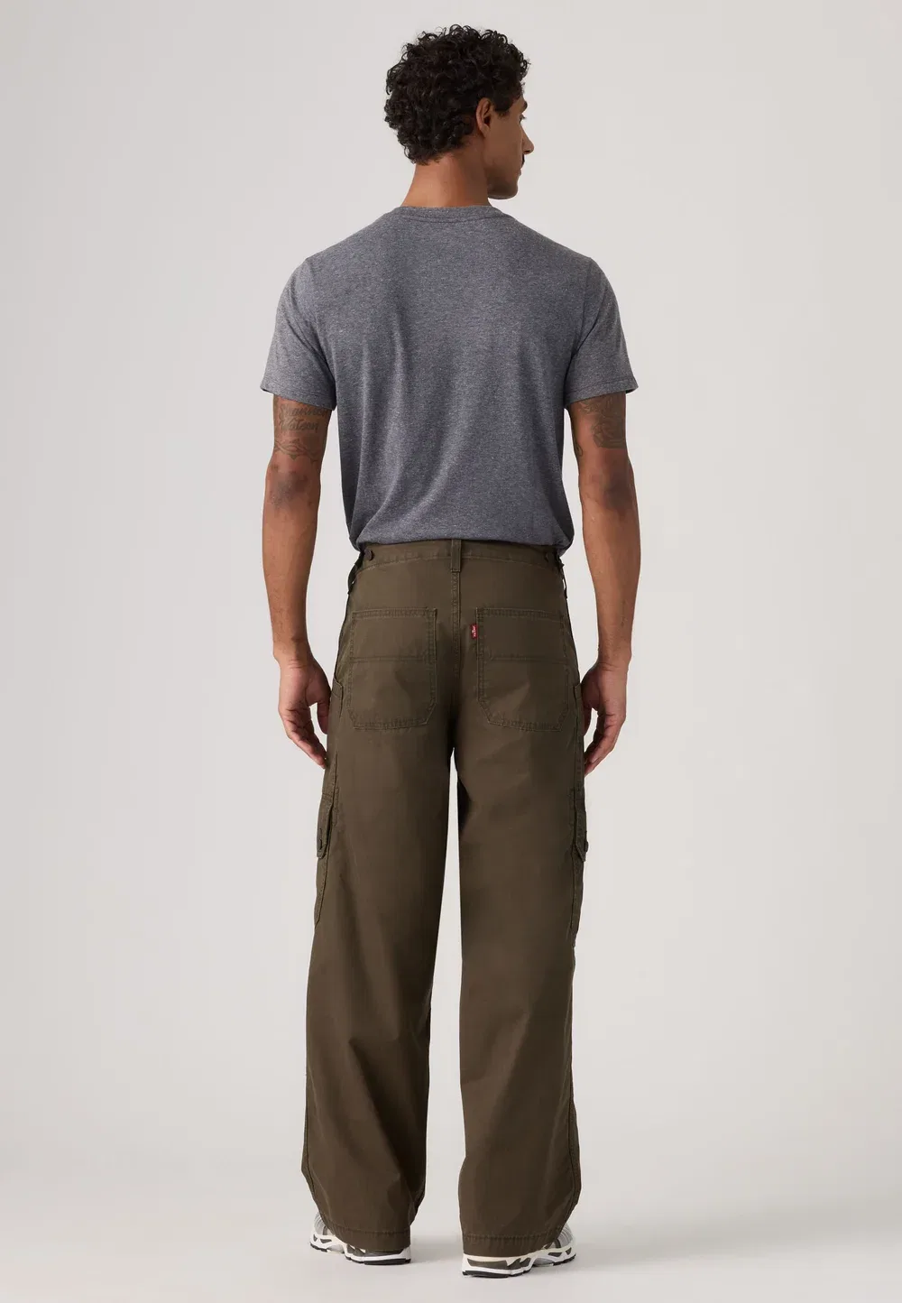 Очень свободные брюки-карго Levi'S, Komodo Green — фото 3