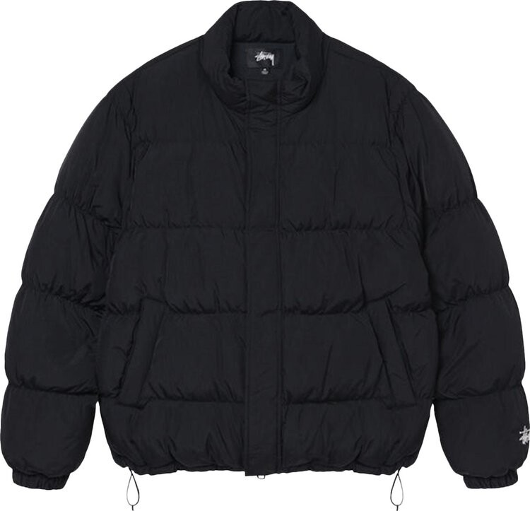 

Пуховик Stussy Ripstop Down Puffer Jacket 'Black', черный