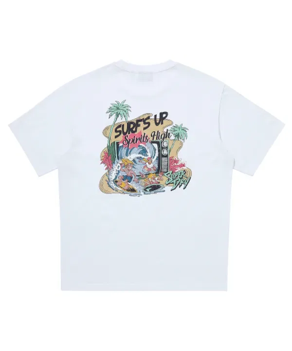 Футболка Surf Spirit, Superdry, белый — фото 2