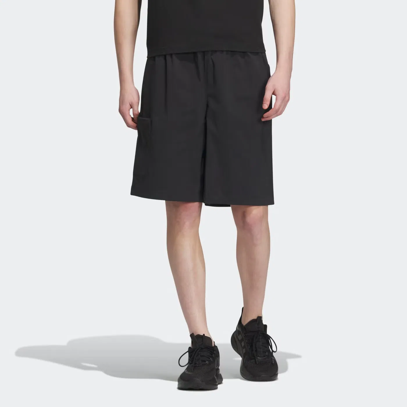 Шорты с логотипом Future Icons Must Haves Adidas, черный — фото 2