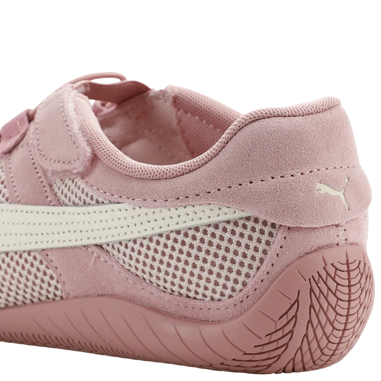 Кроссовки для девочек Speedcat Go PUMA, цвет Warm White/Poised Pink — фото 3