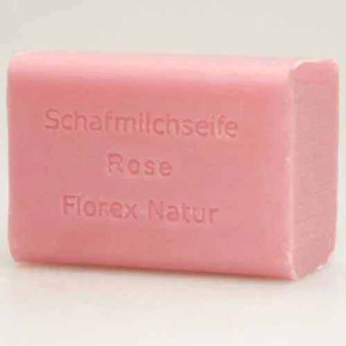 Мыло Sheep's Milk Soap Schafmilchseife, 100 г, Роза — фото 3