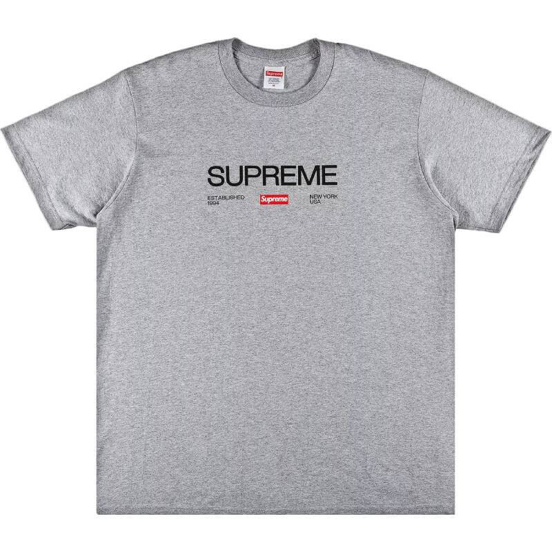 

Футболка Supreme Est. 1994, серый