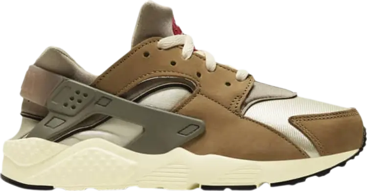 

Кроссовки Nike Stussy x Air Huarache LE PS 'Desert Oak' 2021, коричневый
