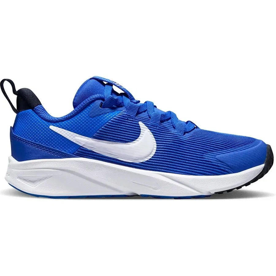 Детские кроссовки с эластичными шнурками Star Runner 4 Nike, Синий