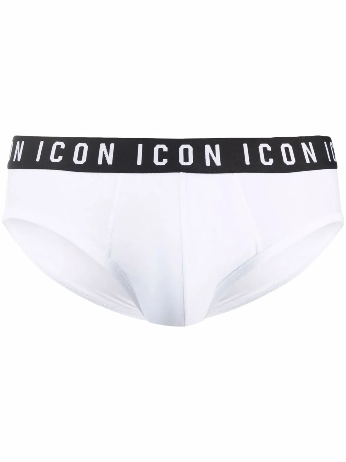 Трусы-слипы Icon с эластичным поясом DSQUARED2, белый