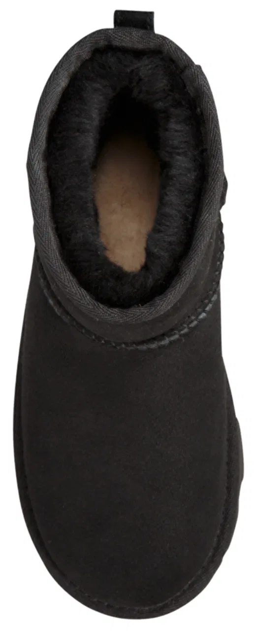 Сапоги для девочек Classic Mini II UGG, черный — фото 4