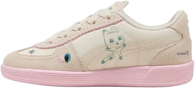Детские кроссовки для девочек с принтом X Gabbys Dollhouse Palermo PUMA, Off-White — фото 3