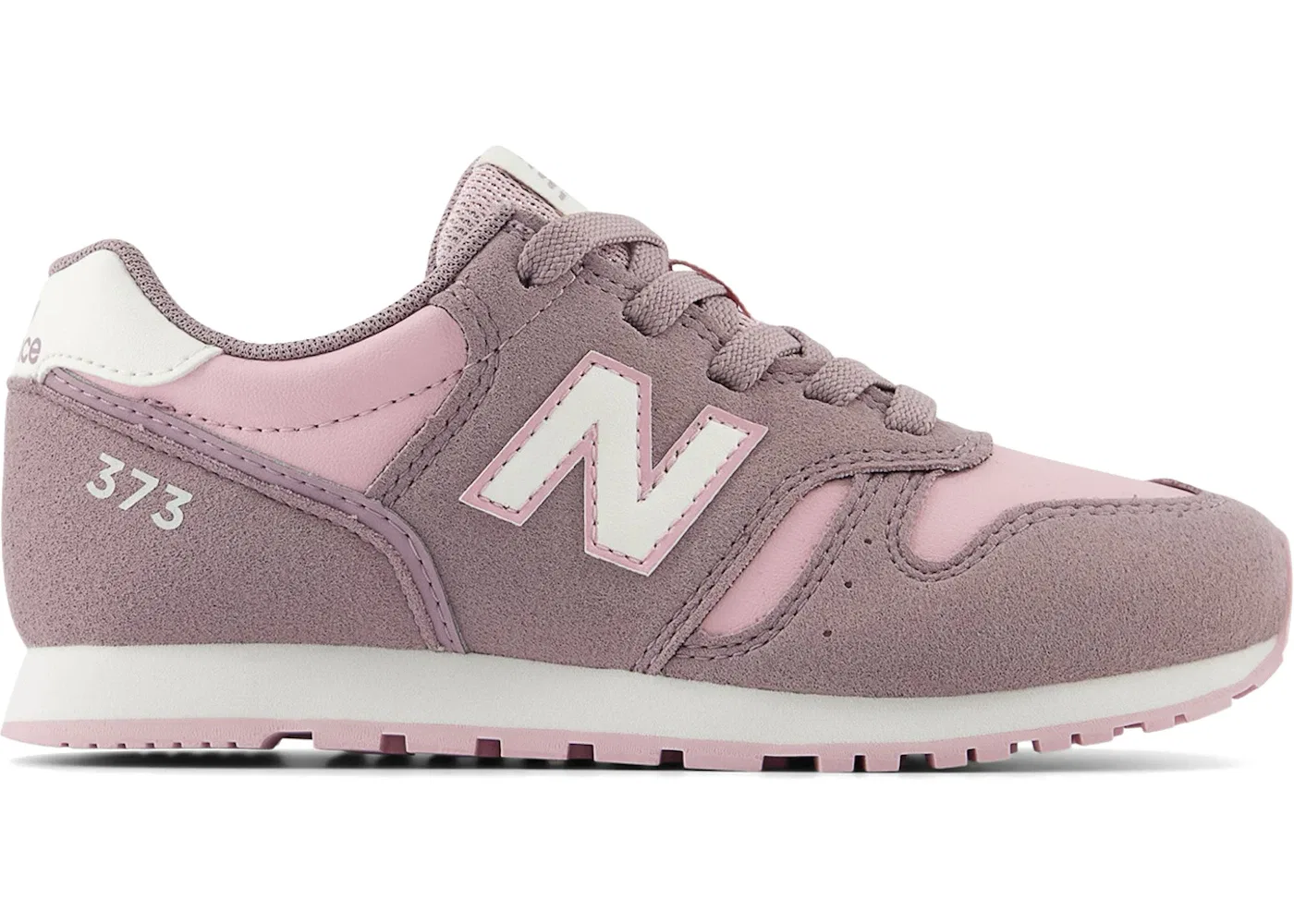 Детские кроссовки с повседневным стилем New Balance 373, Pink/Light Pink