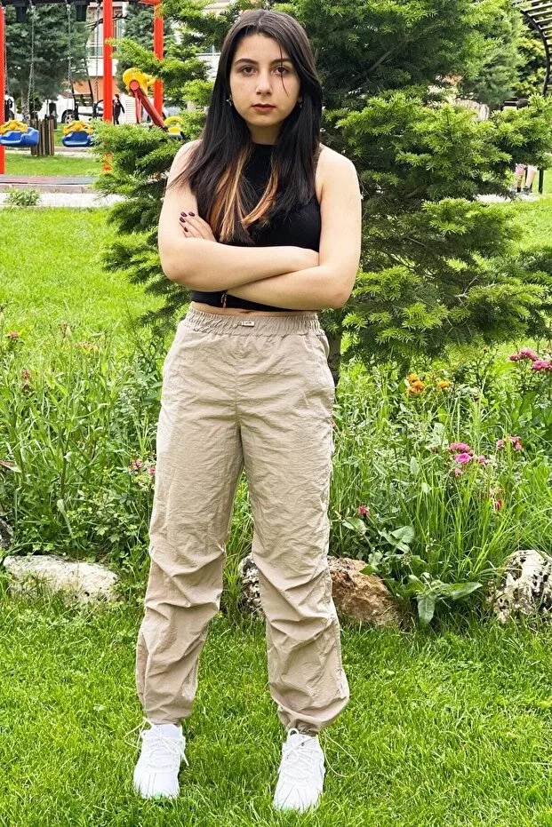 Детские джоггеры для девочек хлопковые Asortik Kids, Nude Color