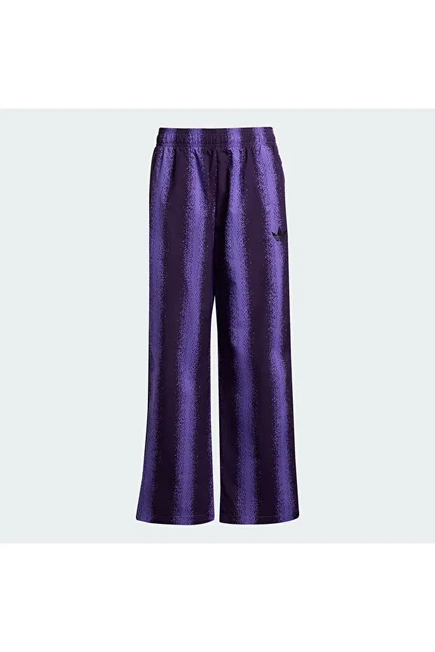 Детские спортивные штаны для девочек с принтом Minecraft sst kids' sweatpants Adidas, Purple — фото 4