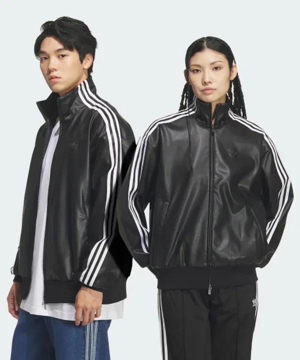 Тренировочная куртка оверсайз Adidas, черный — фото 2