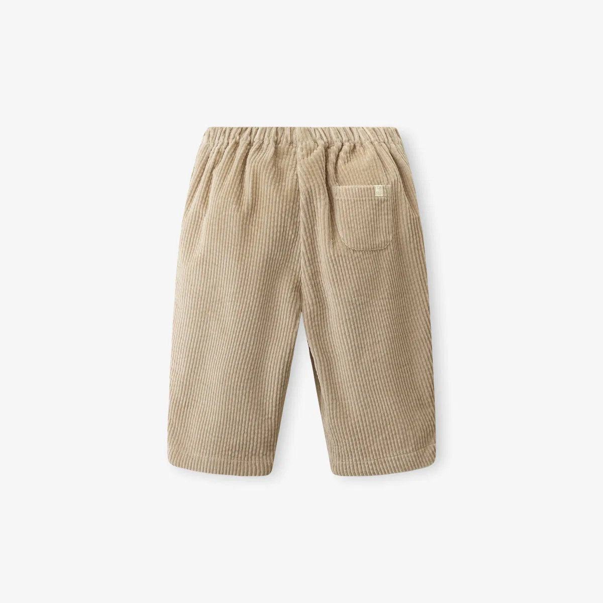 Вельветовые брюки с эластичным поясом, 0-4 года The Little White Company, коричневый — фото 3