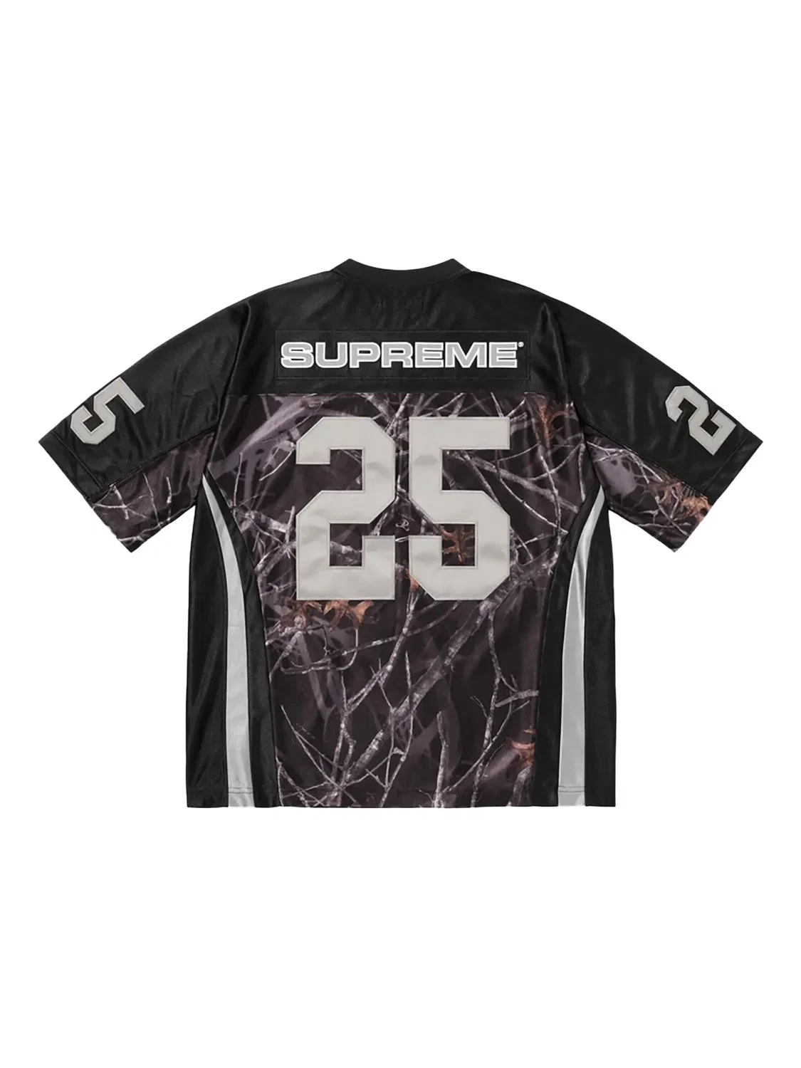 Футбольная майка с графическим принтом Supreme, черный — фото 2