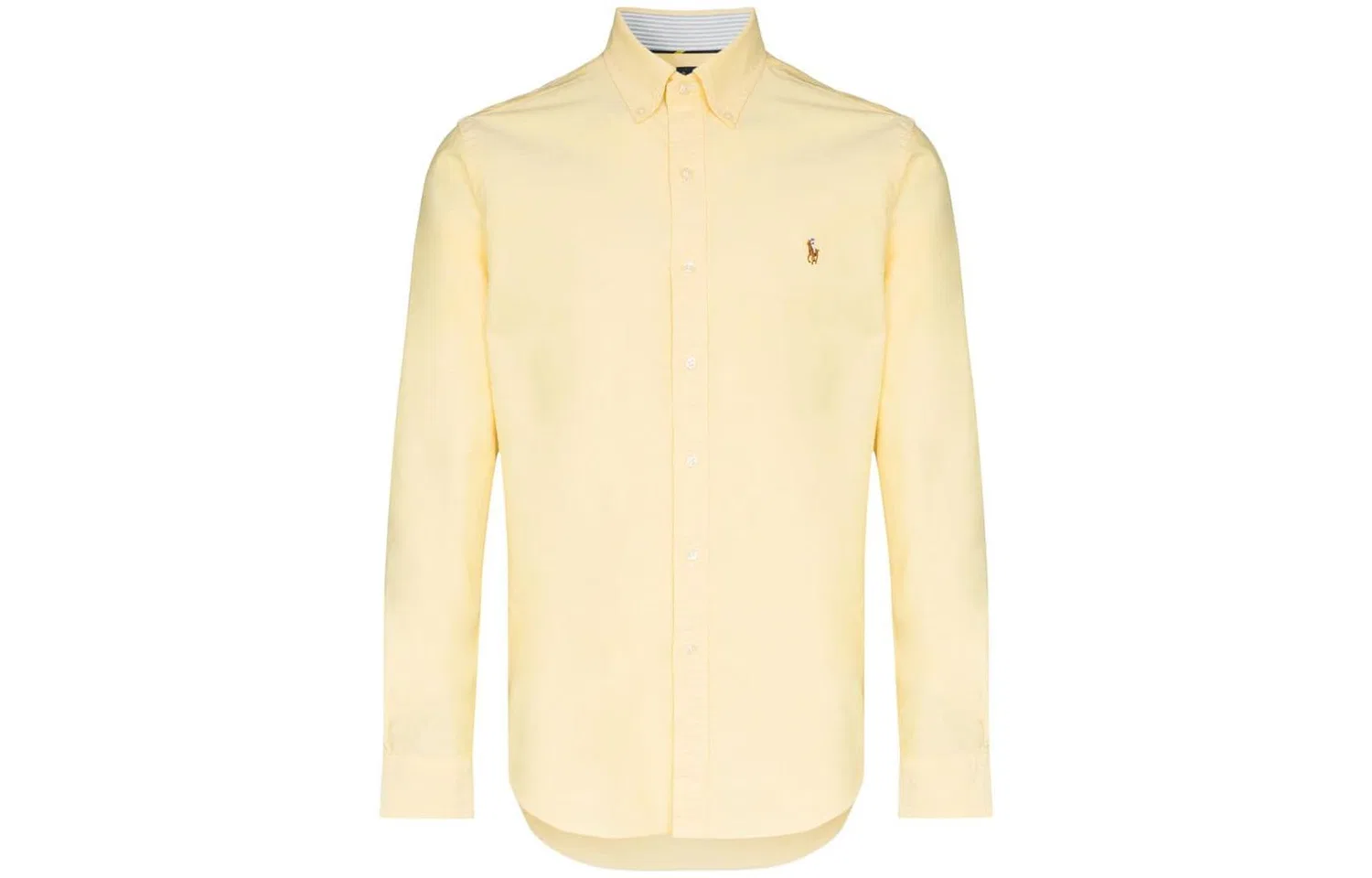 Мужская рубашка с вышитым логотипом Polo Ralph Lauren, Yellow