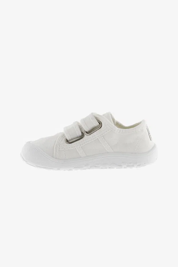 Детские балетки для девочек из искусственной кожи Barefoot basketball Victoria, White — фото 3