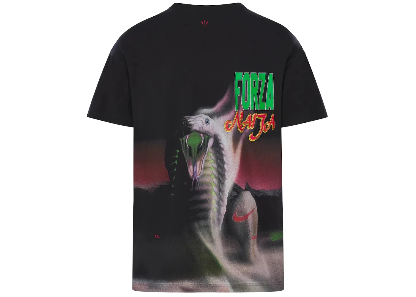Мужская футболка с принтом Nike x NOCTA Cobra Tee Nike, Black — фото 2
