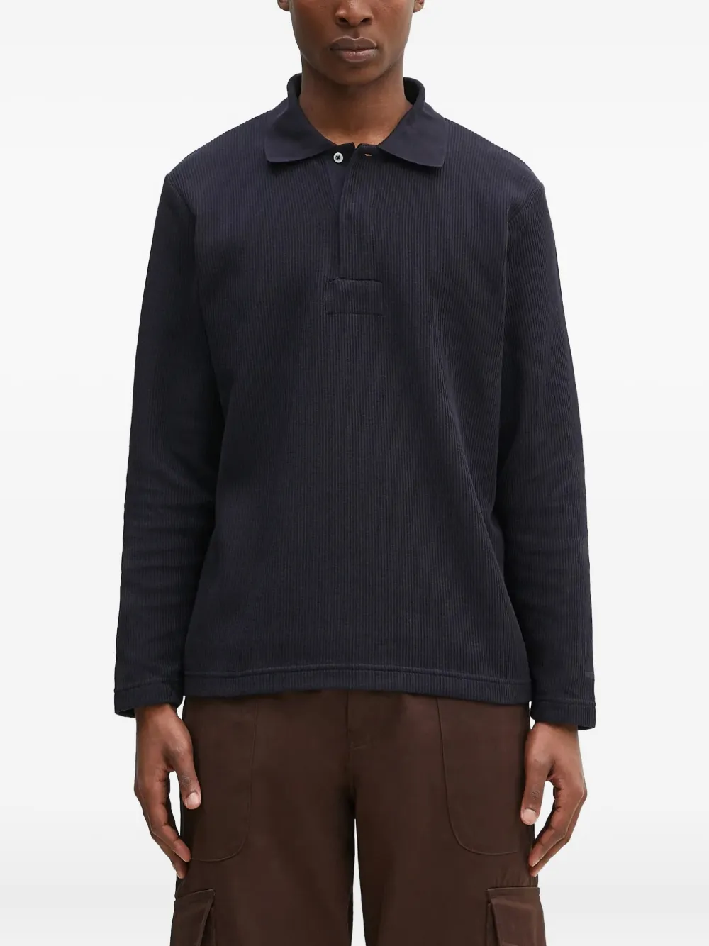 

Рубашка поло Ruben в рубчик Norse Projects, синий