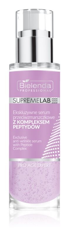 

Эксклюзивная сыворотка против морщин с комплексом пептидов Bielenda Professional Supremelab Pro Age Expert