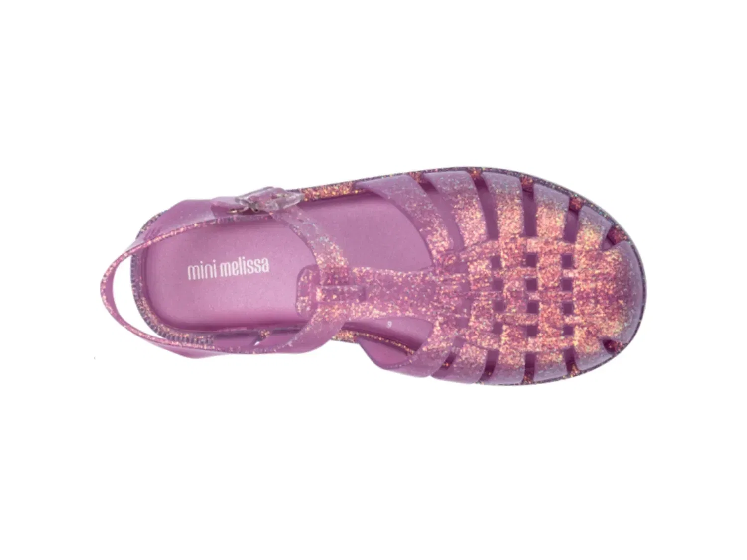 Сандалии-рыбачки Shiny Jelly, Mini Melissa, фиолетовый — фото 4