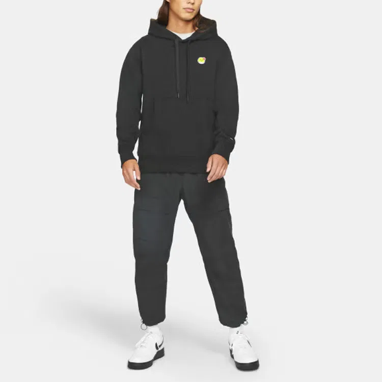 Пуловер спортивный с логотипом Nike, черный — фото 2