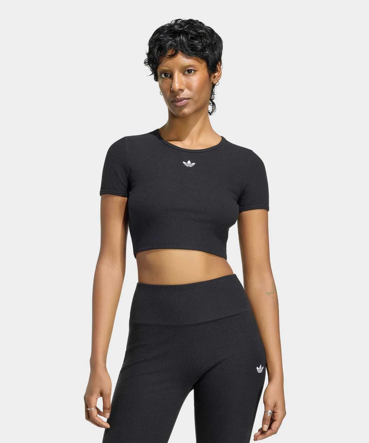 Женская футболка с длинным рукавомAdidas Originals, Black