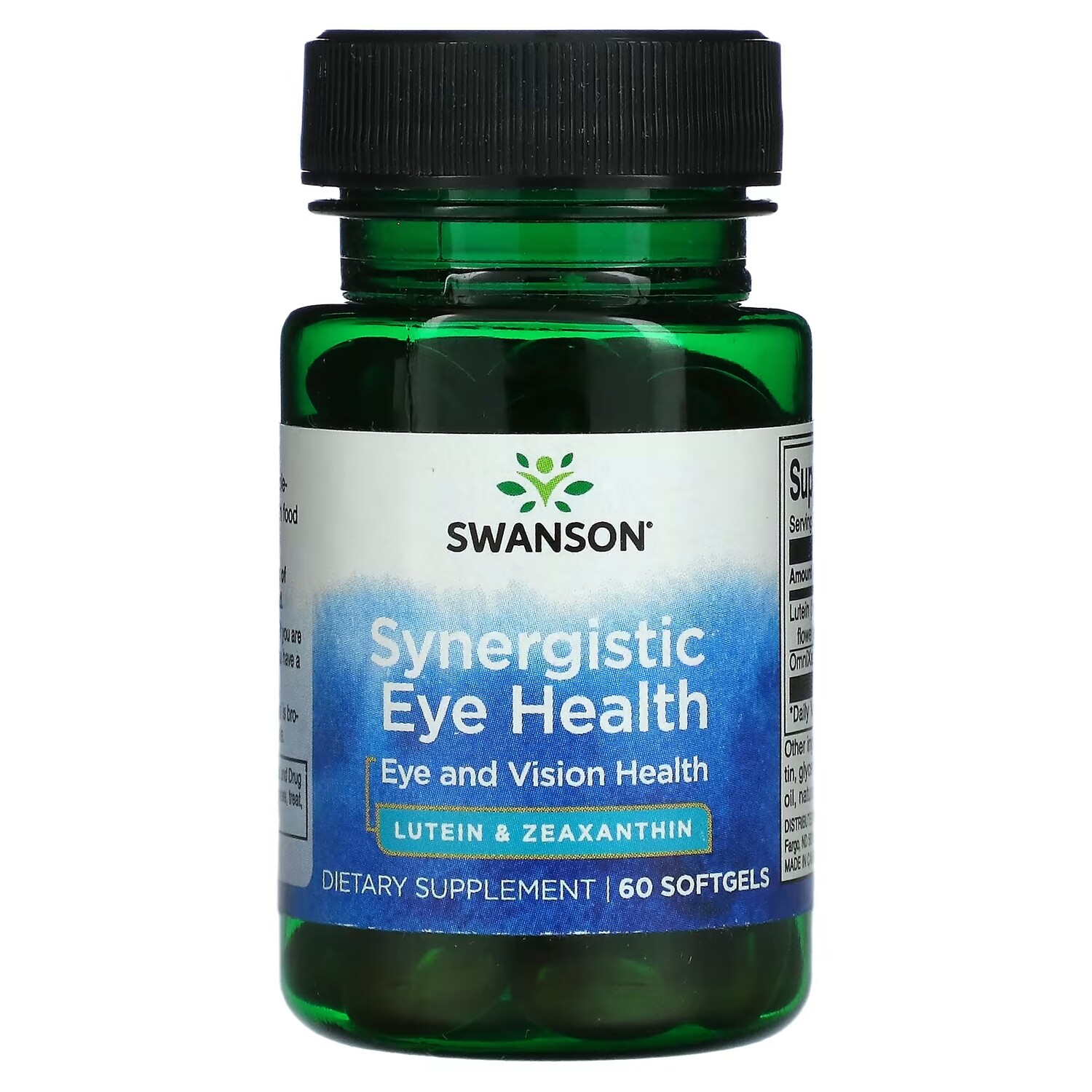 

Swanson Synergistic Eye Health Eye and Vision, 60 мягких таблеток