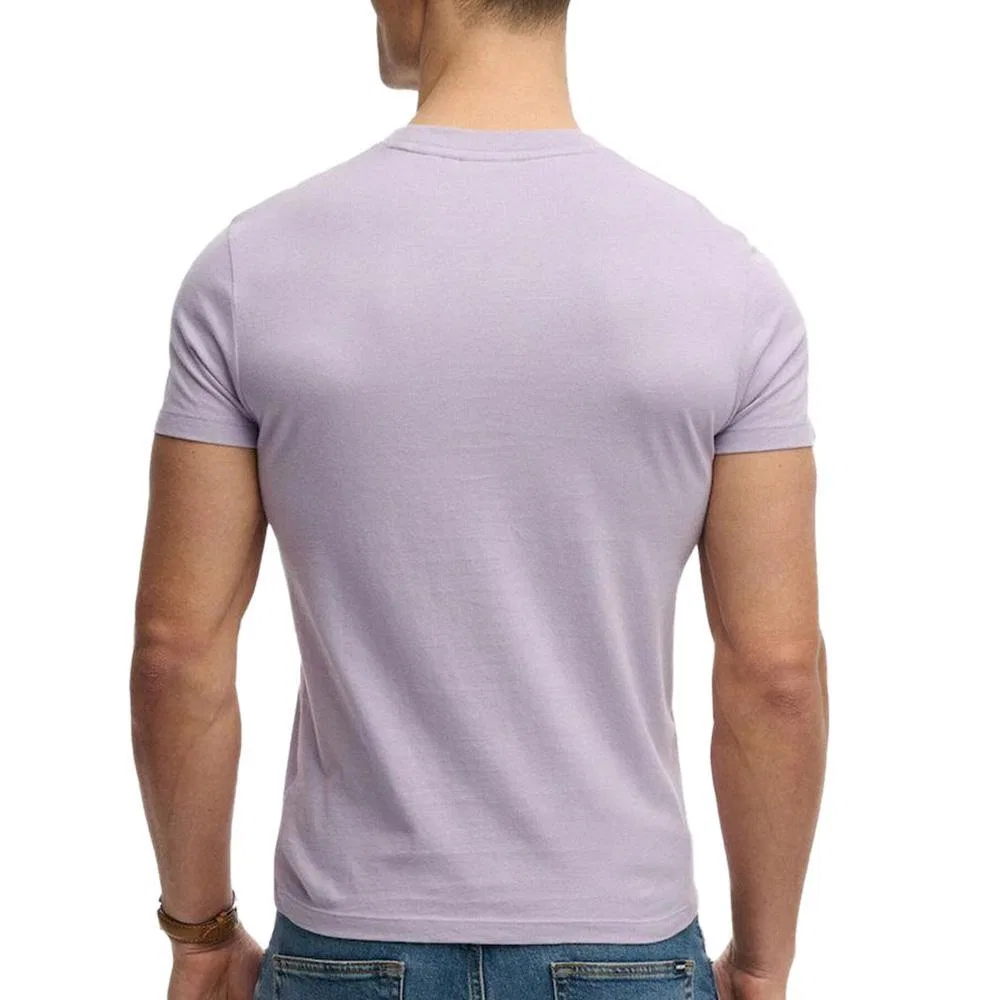 Мужская хлопковая футболка Vintage Logo Superdry, Royal Purple — фото 2