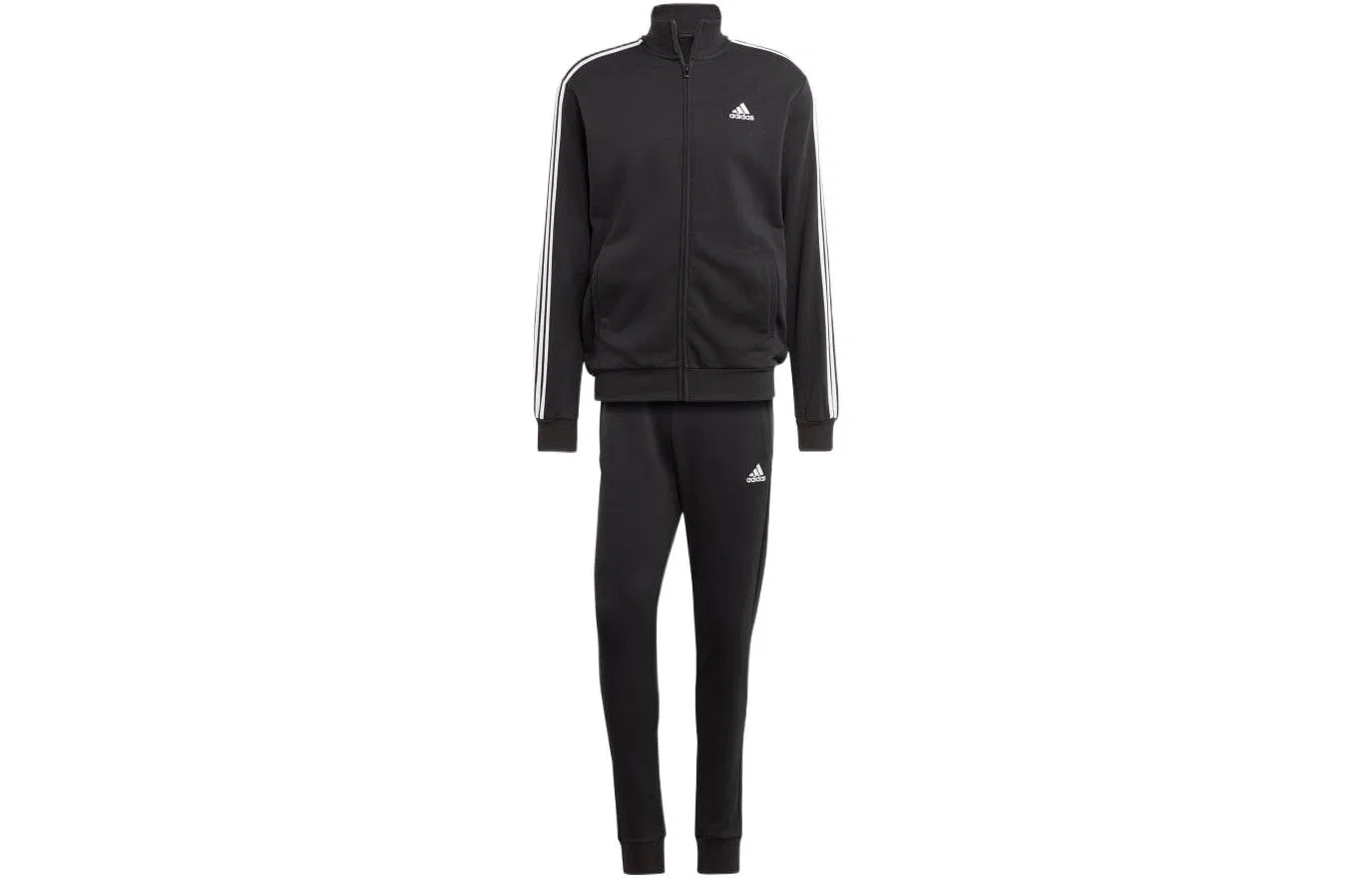 Мужской спортивный комплект из куртки и брюк Adidas Sportlife, Black