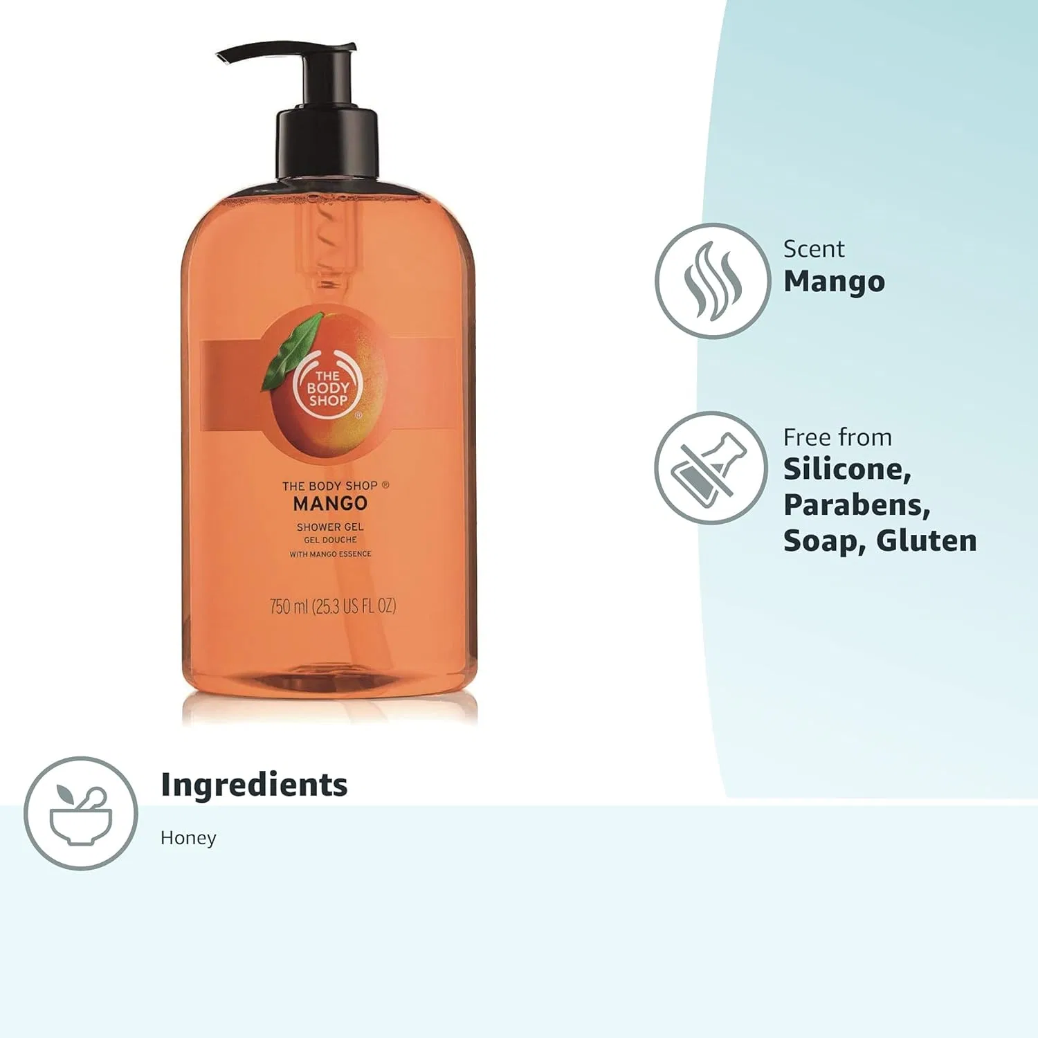 Гель для душа Mango The Body Shop 750мл — фото 4